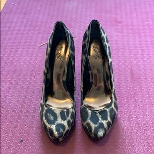 Leopard Print Heels